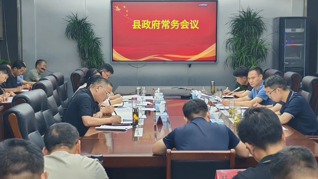 县政府召开第48次常务会议